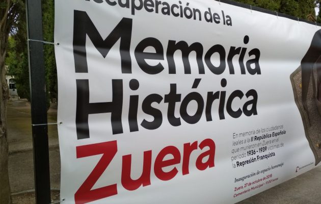Memoria histórica en Zuera - Hay vida después de la oficina